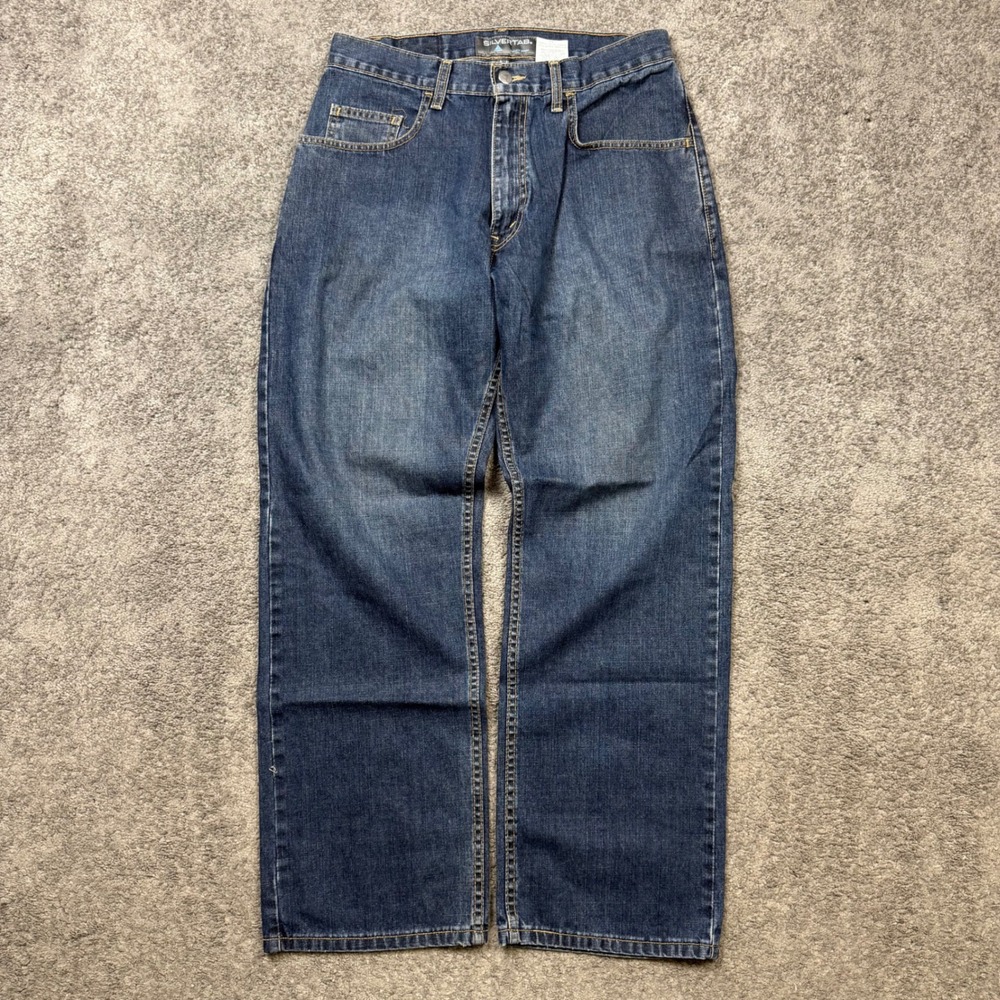 Levi's SilverTab Baggy Jeans Blue 32x32 Vintage 90s Wide Leg Denim